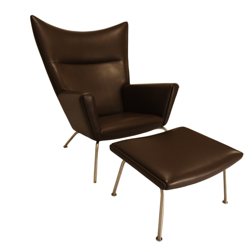 Wingchair & Ottomane, Carl Hansen