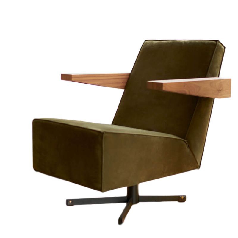 Press Room Armchair, Limited Edition, Col Army 7401, Spectrum
