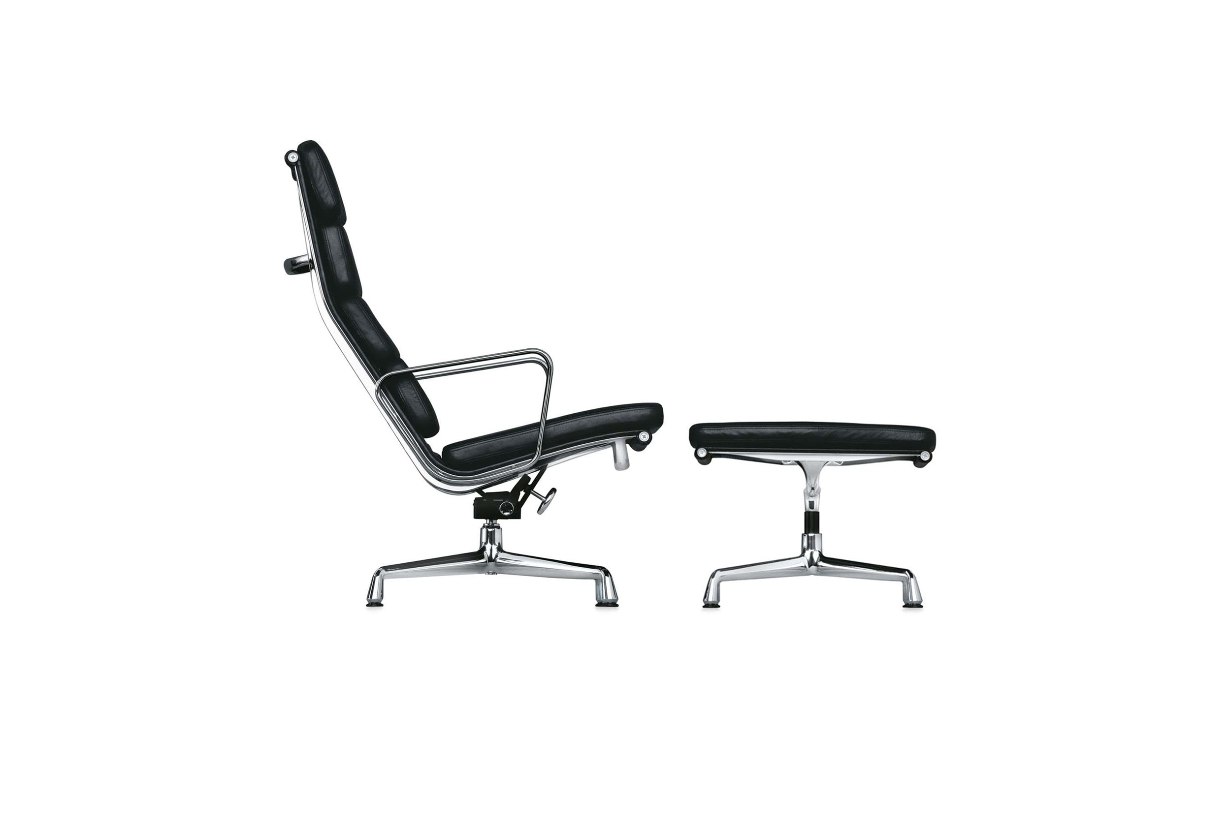 Soft Pad Chair Ea 222 / 223, Sessel&Hocker, Charles & Ray Eames, Vitra